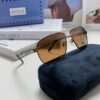 Gucci 2025 New Arrival Men's Sunglasses, UV-Protective Polarized Driving Glasses for Men, Blue Inner Coating, Premium Style Eyewear