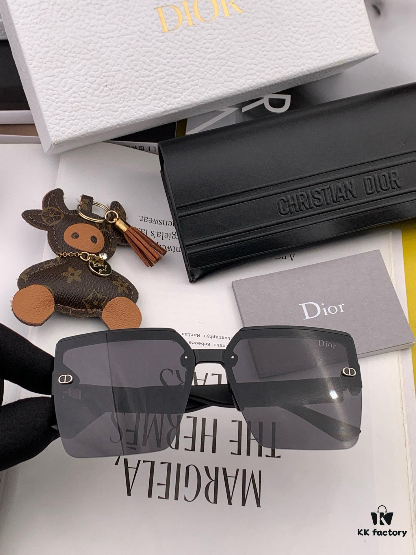 【DIOR】2025 Spring New Arrival Trendy Fashion Square Sunglasses High Quality Comfortable Fit Influencer Popular Style Model: D9805