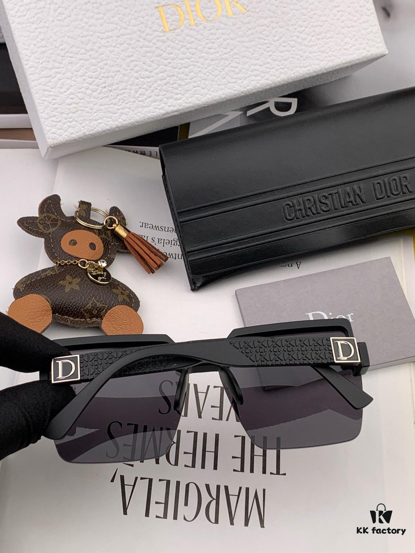 【DIOR】2025 Spring New Arrival Trendy Fashion Square Sunglasses High Quality Comfortable Fit Influencer Popular Style Model: D9805