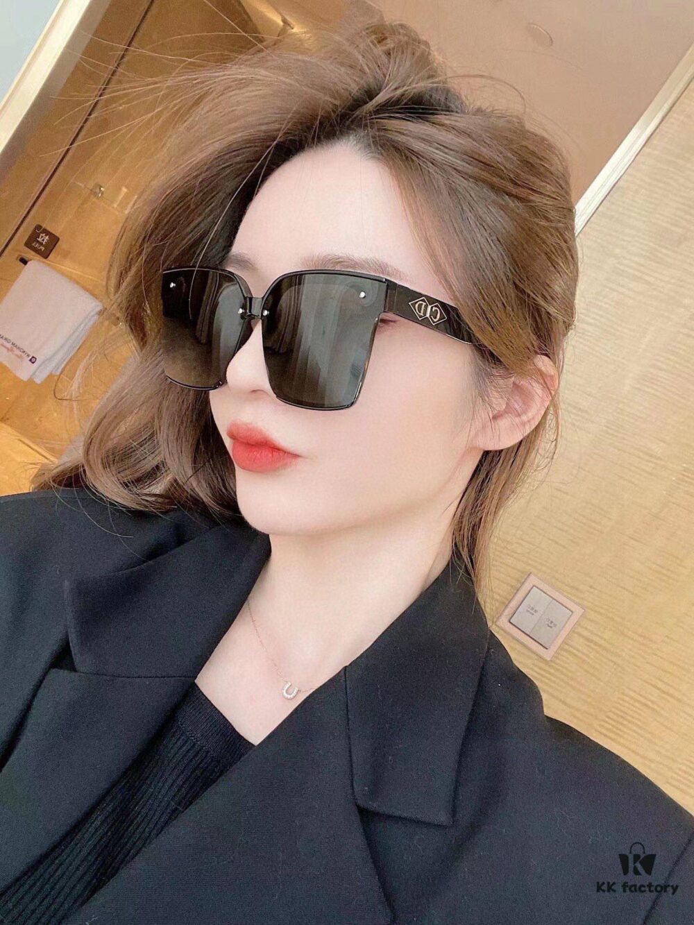 TR Version - Polarized [Exclusive Luxury Sunglasses No Filter! Actual Photos Listed] Dior Official Website Latest Release New Model Sunglasses 🕶, Note: We Use High-Definition Lenses, Model: CD2833 Eyeglasses Sunglasses