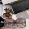 DIOR Dior 2025 Spring New Arrival Trendy Popular Fashion Square Frame Sunglasses High Quality Comfortable Wear Influencer Style Women's HD Sunglasses