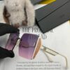 DIOR 2025 New Women's Square Sunglasses, Driving Sunglasses, New Lightweight Metal Rimless Sunglasses, Stylish, Elegant, Comfortable and Luxurious