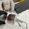 DIOR 2025 New Women's Square Sunglasses, Driving Sunglasses, New Lightweight Metal Rimless Sunglasses, Stylish, Elegant, Comfortable and Luxurious