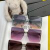 DIOR 2025 New Women's Square Sunglasses, Driving Sunglasses, New Lightweight Metal Rimless Sunglasses, Stylish, Elegant, Comfortable and Luxurious