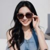 DIOR - 2025 Spring New Arrival Trendy Fashion Square-Frame Polarized Sunglasses, High-Quality Comfortable Wear, Influencer Popular Style, Women's HD Thickened Polarized Sunglasses 🕶️