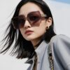 DIOR 2025 Spring New Arrival Trendy Fashion Square Polarized Sunglasses High-Quality Comfortable Wear Influencer Style Women's HD Thickened Polarized Sunglasses