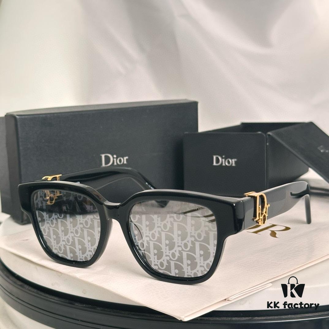 DIOR Oblique S1F Sunglasses, Size 53-19-145