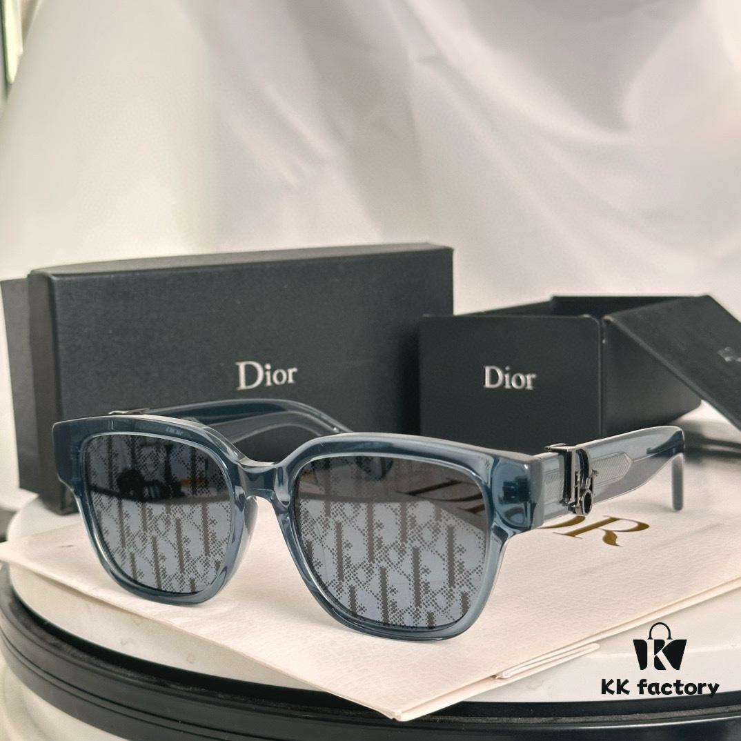 DIOR Oblique S1F Sunglasses, Size 53-19-145