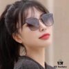 【TR Polarized Series】DIOR Classic Square Frame Design, Universal Fit for All Face Shapes, Exudes Elegance with Coats or Dresses, Nylon Polarized Lenses for UV Protection, Model: CD1150 Sunglasses