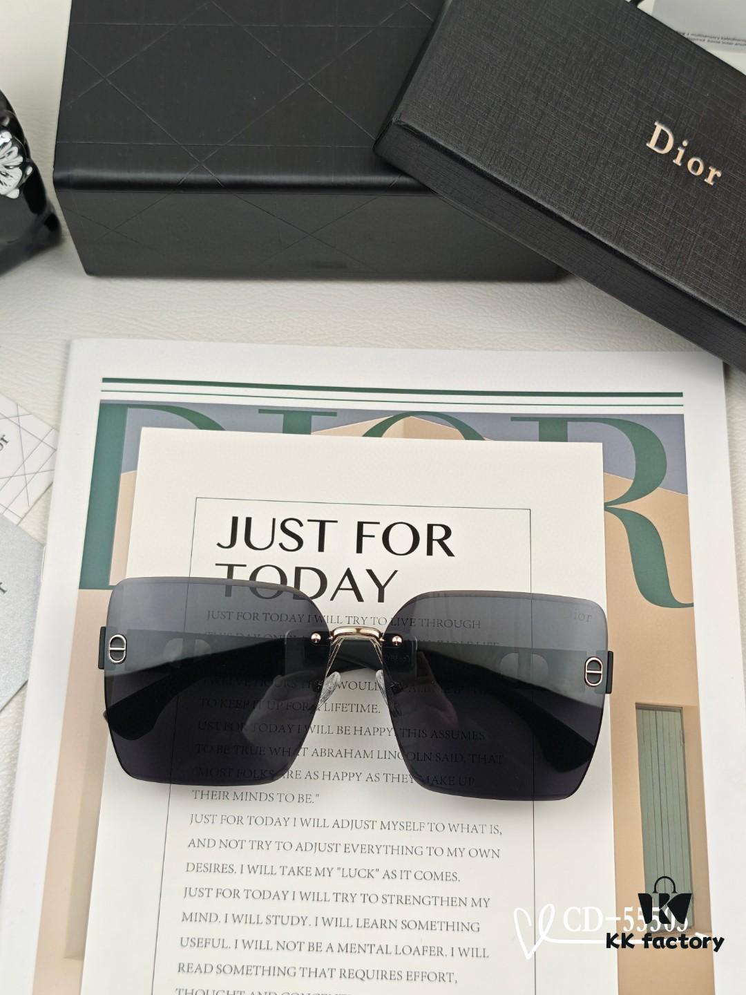 DIOR France TR90 Lightweight Sunglasses with Polarized Lenses, Model 55503