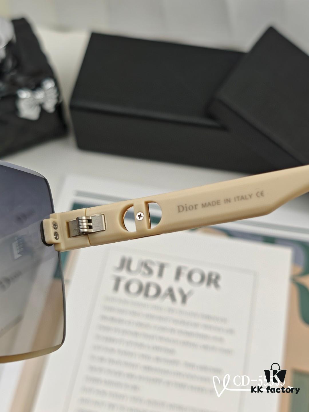 DIOR France TR90 Lightweight Sunglasses with Polarized Lenses, Model 55503