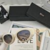 DIOR France TR90 Lightweight Sunglasses with Polarized Lenses, Model 55108