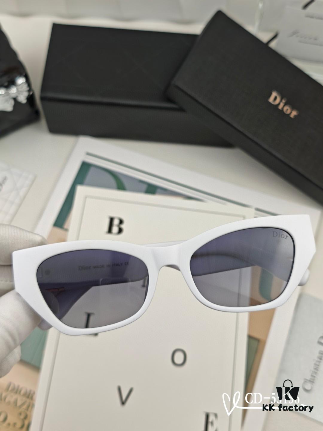 DIOR France TR90 Lightweight Sunglasses with Polarized Lenses, Model 55156