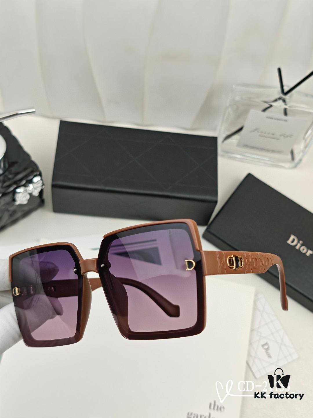 DIOR France TR90 Lightweight Sunglasses with Polarized Lenses, Model 21135