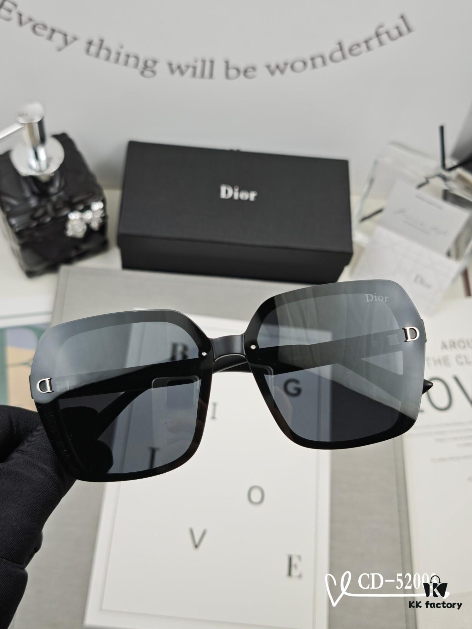 DIOR France | Polarized TR90 Sunglasses with Lightweight Comfort Fit, Model 52003