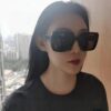Dior 2025 New Arrival Classic D-Brand Oversized Sunglasses, Stylish and Face-Framing, UV Protection, Influencer Favorite Women's Trending Sun Glasses
