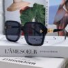 DIOR Large Square Frame 2025 New Arrival Asymmetric D Letter Design Fully Paved with Micro Diamonds 💎 Classic Timeless Square Shape with Asymmetric Accent on Left Side Trendy Best-Selling Eyeglasses Sunglasses