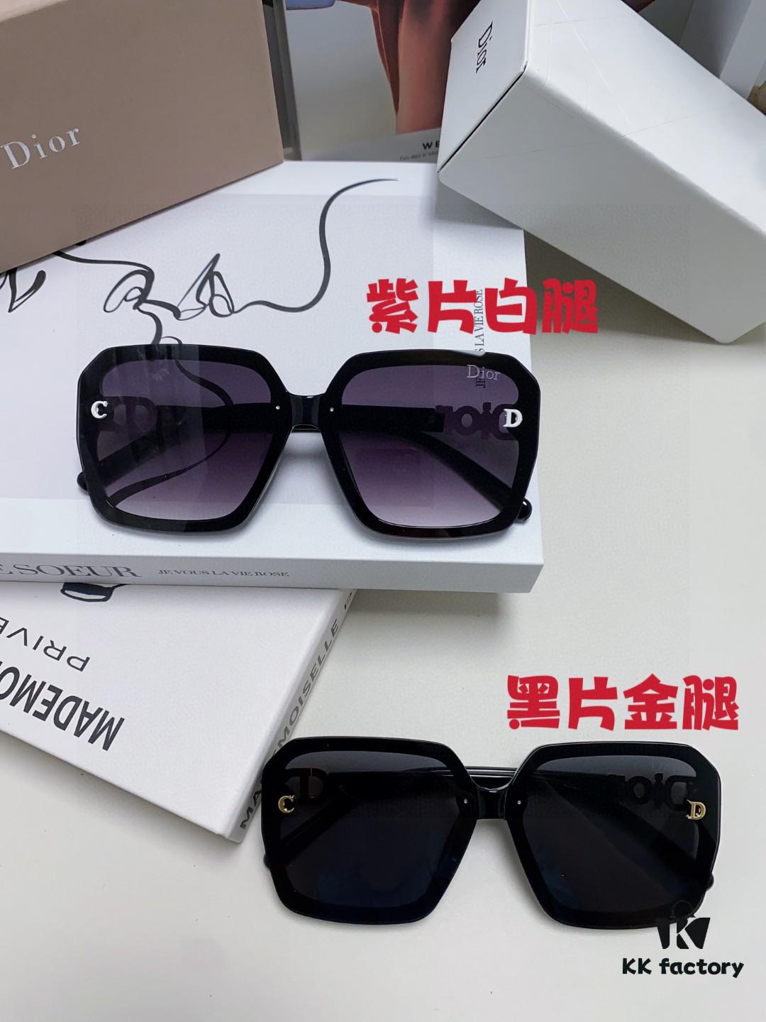 DIOR Large Square Frame 2025 New Arrival Asymmetric D Letter Design Fully Paved with Micro Diamonds 💎 Classic Timeless Square Shape with Asymmetric Accent on Left Side Trendy Best-Selling Eyeglasses Sunglasses