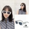 Dior DIORPACIFIC S1U Classic Two-Tone Sunglasses with Golden Star Hardware