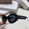 DIOR Cat-Eye Fashion Women's Sunglasses with Classic Two-Tone Design