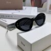 DIOR Cat-Eye Fashion Women's Sunglasses with Classic Two-Tone Design