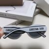 DIOR Cat-Eye Fashion Women's Sunglasses with Classic Two-Tone Design