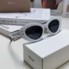 DIOR Cat-Eye Fashion Women's Sunglasses with Classic Two-Tone Design