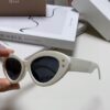 DIOR Cat-Eye Fashion Women's Sunglasses with Classic Two-Tone Design