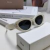 DIOR Cat-Eye Fashion Women's Sunglasses with Classic Two-Tone Design
