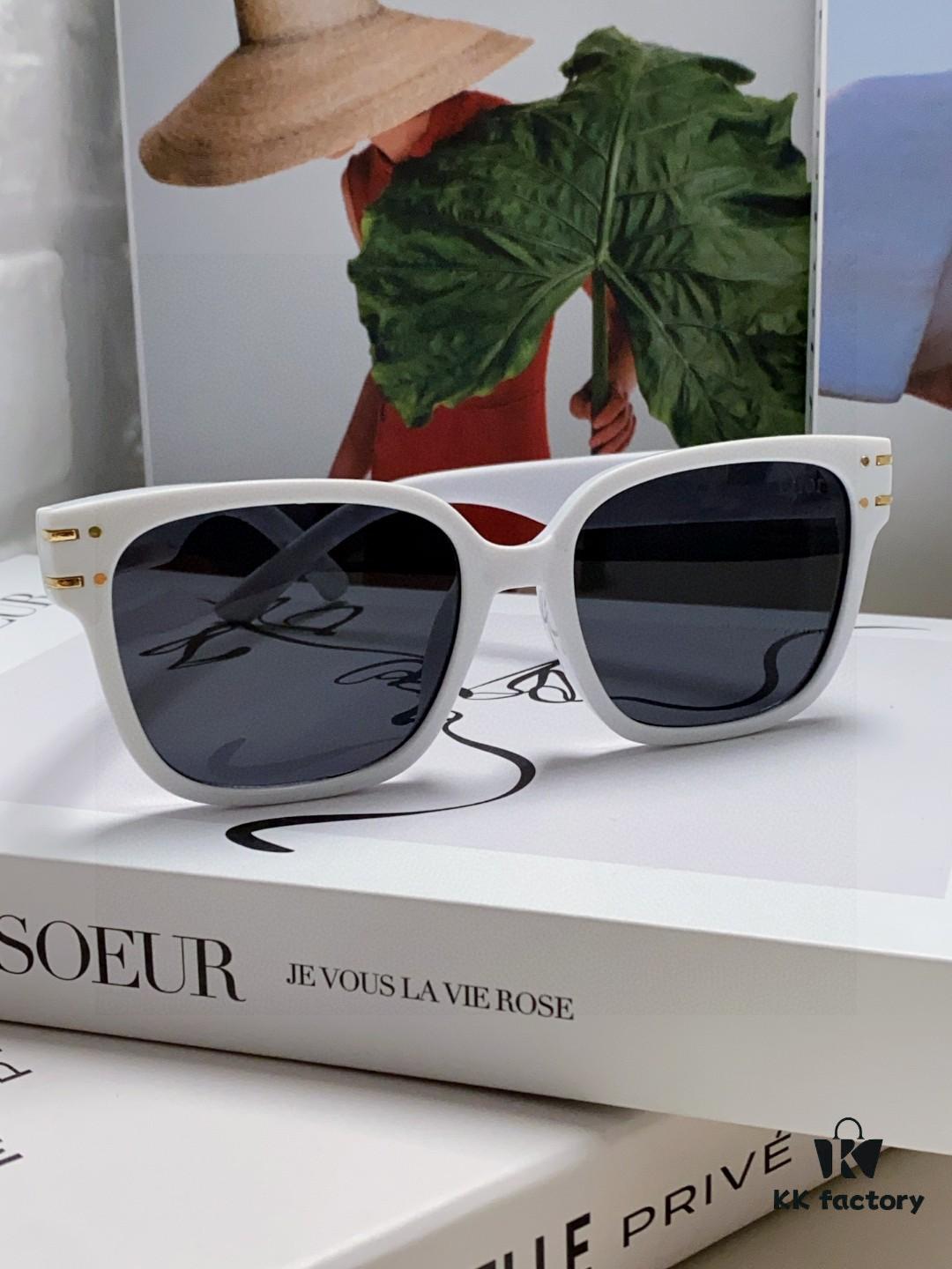 Dior Popular Arrival All Colors Available Official Runway Style Worn by Jay Chou, Angelababy, and Jiang Shuying Large Frame Oversized Sunglasses S7F