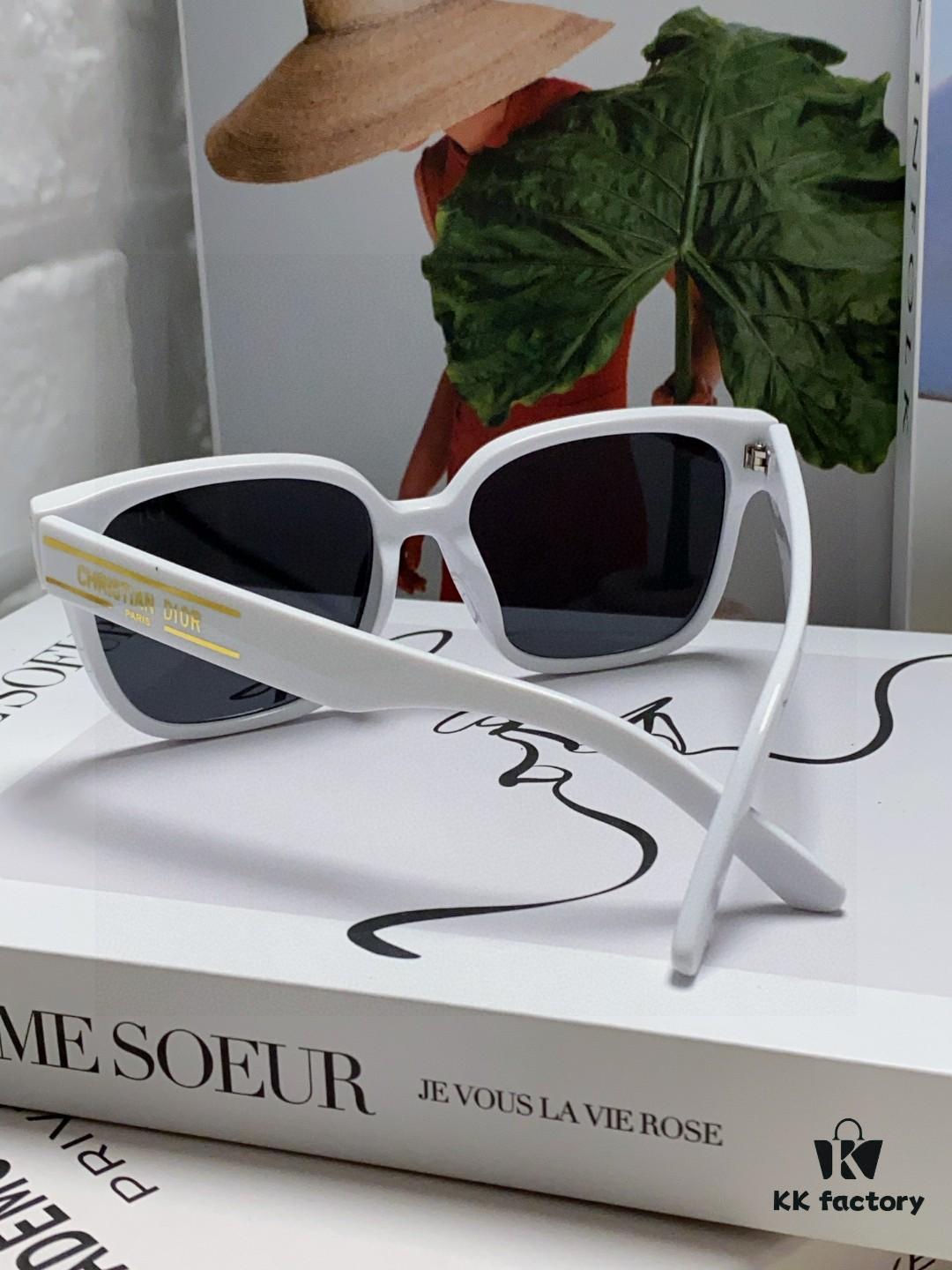 Dior Popular Arrival All Colors Available Official Runway Style Worn by Jay Chou, Angelababy, and Jiang Shuying Large Frame Oversized Sunglasses S7F