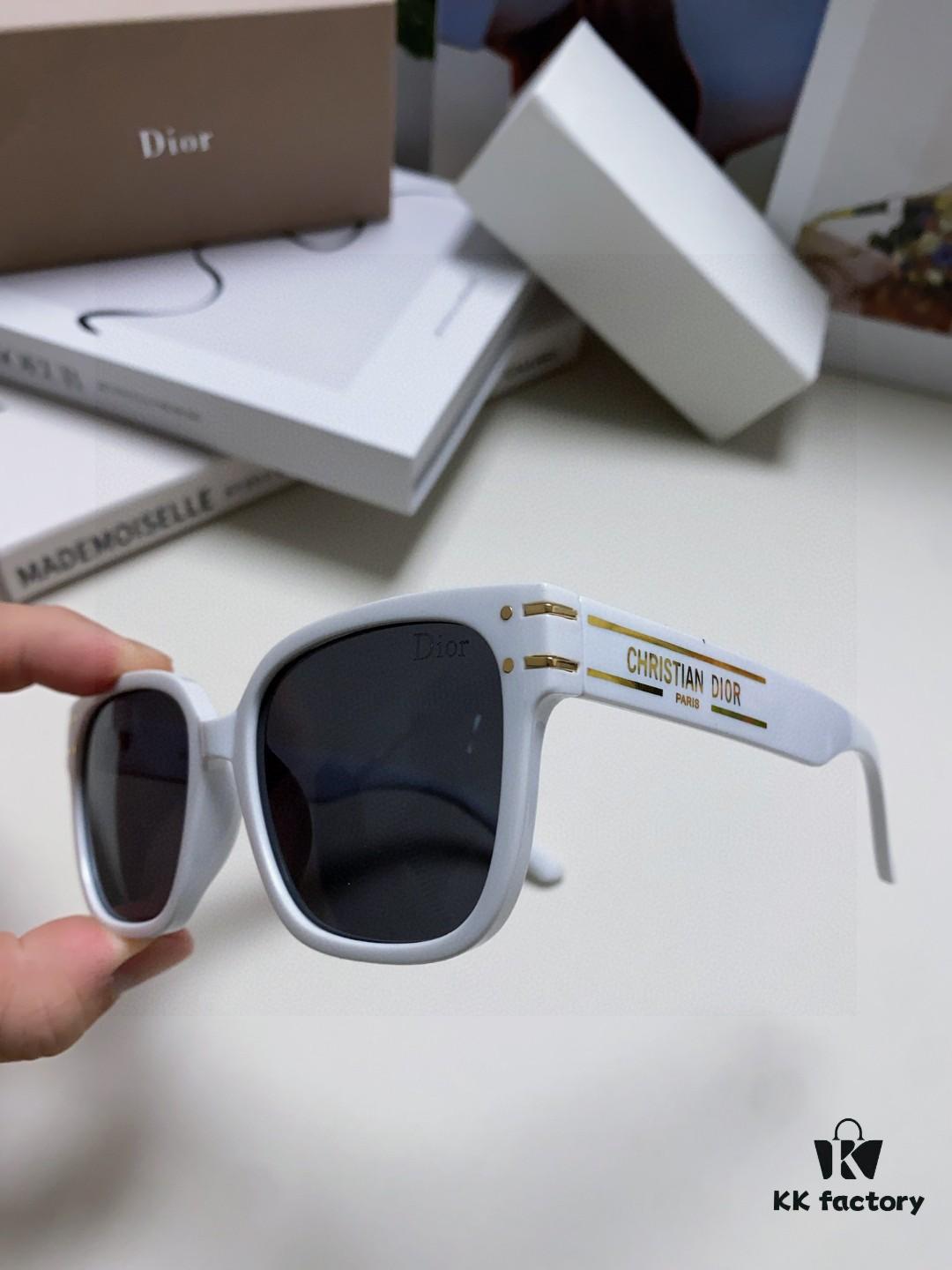 Dior Popular Arrival All Colors Available Official Runway Style Worn by Jay Chou, Angelababy, and Jiang Shuying Large Frame Oversized Sunglasses S7F