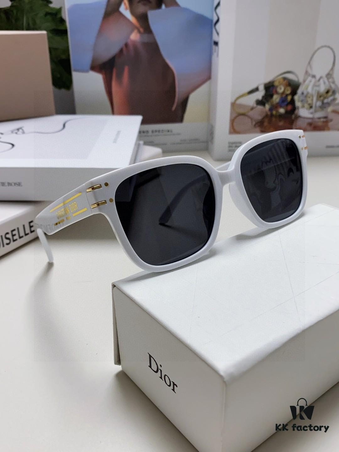 Dior Popular Arrival All Colors Available Official Runway Style Worn by Jay Chou, Angelababy, and Jiang Shuying Large Frame Oversized Sunglasses S7F