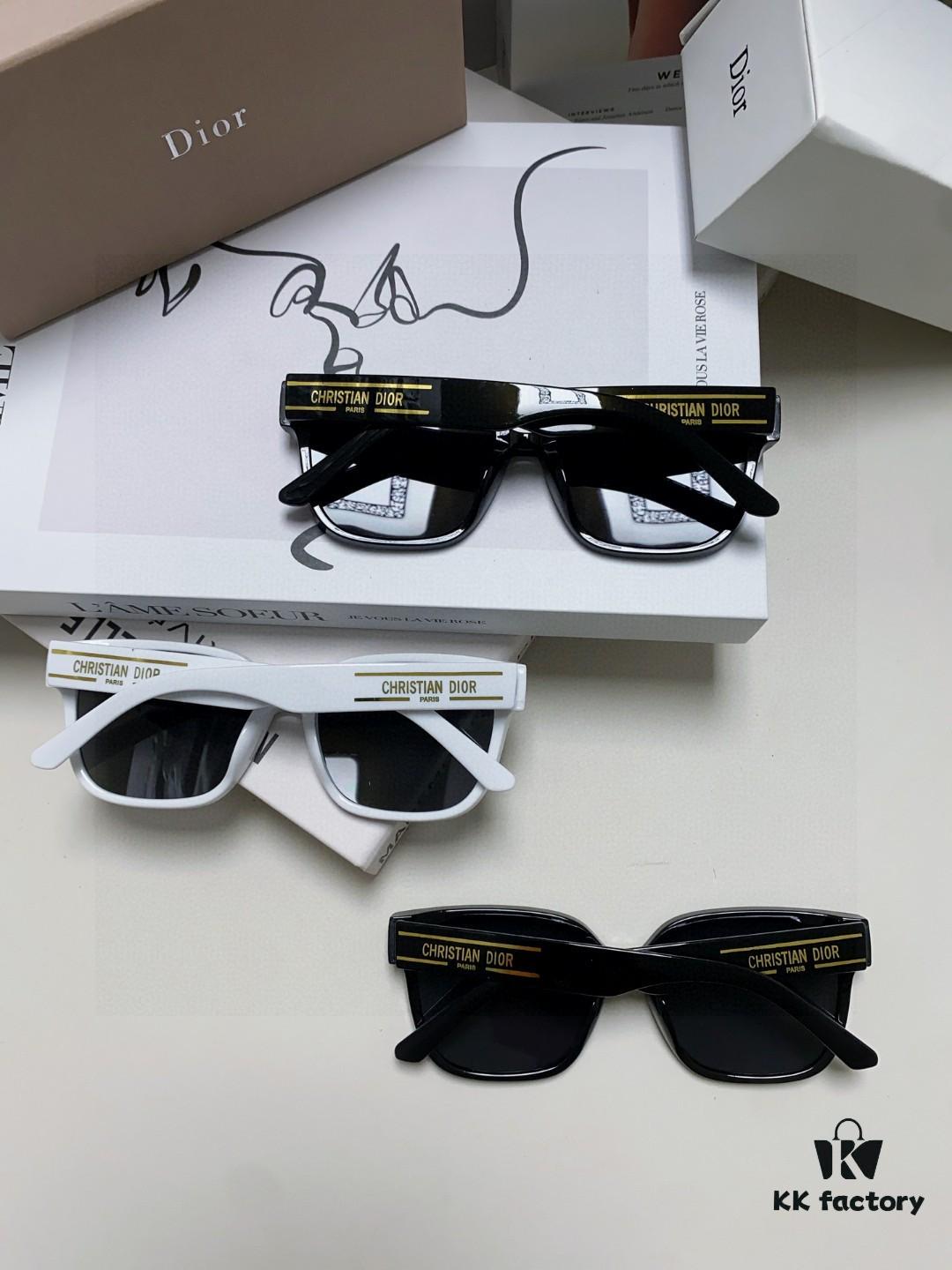 Dior Popular Arrival All Colors Available Official Runway Style Worn by Jay Chou, Angelababy, and Jiang Shuying Large Frame Oversized Sunglasses S7F