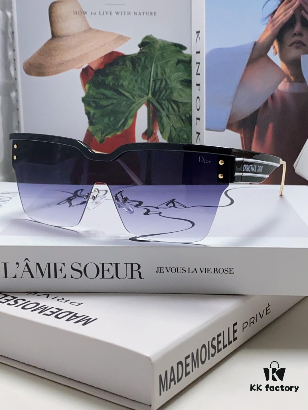 Dior DiorClub Full-Frame Sunglasses, High Version, Featuring Dior Oblique Pattern, Creating a Stylish and Modern Dior Look