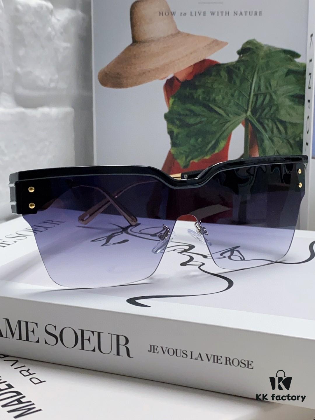 Dior DiorClub Full-Frame Sunglasses, High Version, Featuring Dior Oblique Pattern, Creating a Stylish and Modern Dior Look