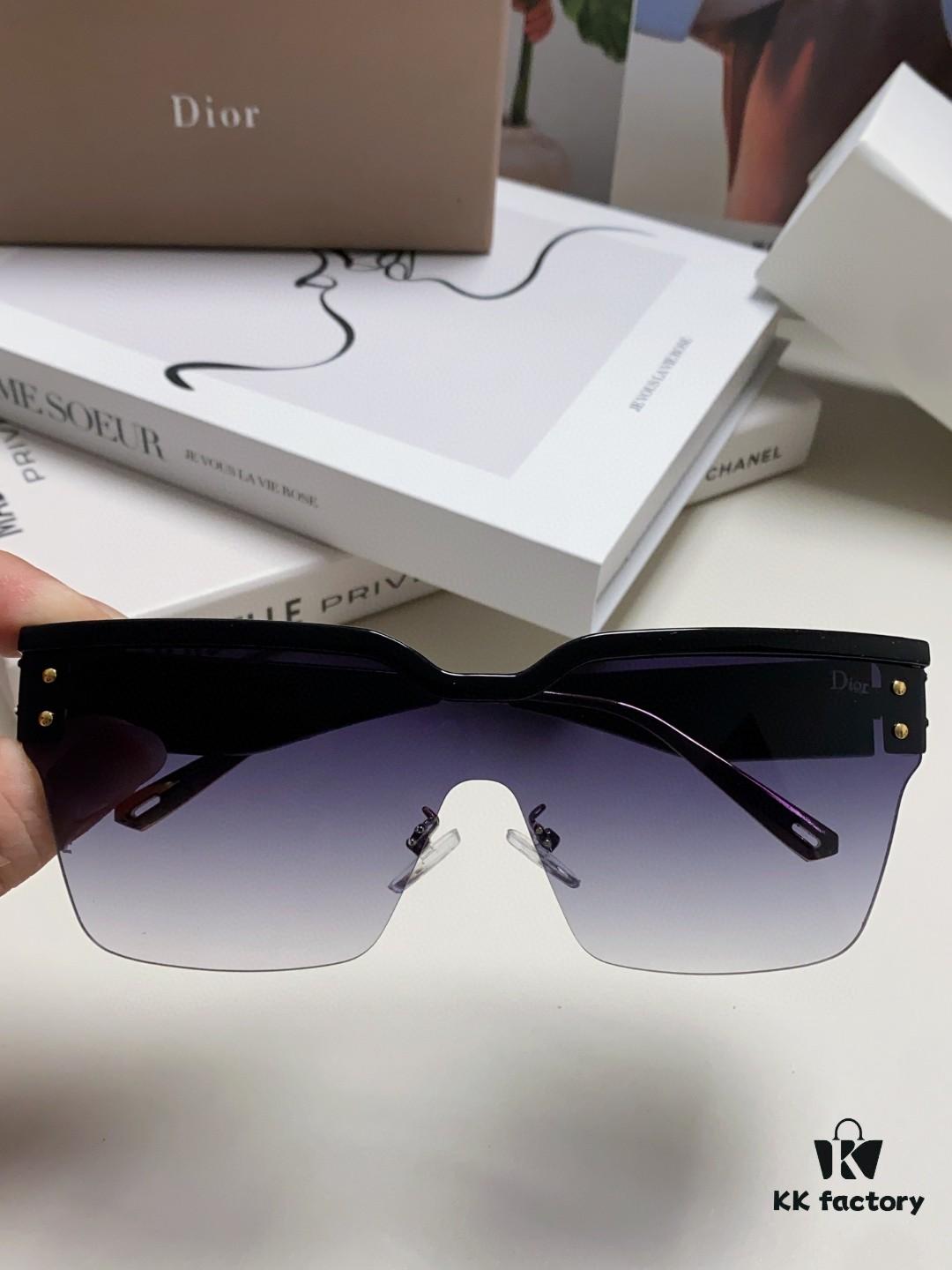 Dior DiorClub Full-Frame Sunglasses, High Version, Featuring Dior Oblique Pattern, Creating a Stylish and Modern Dior Look