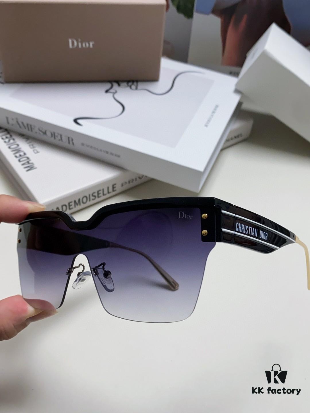 Dior DiorClub Full-Frame Sunglasses, High Version, Featuring Dior Oblique Pattern, Creating a Stylish and Modern Dior Look