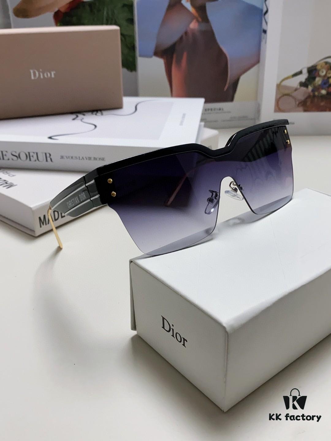 Dior DiorClub Full-Frame Sunglasses, High Version, Featuring Dior Oblique Pattern, Creating a Stylish and Modern Dior Look