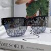 Dior DiorClub Full-Frame Sunglasses, High Version, Featuring Dior Oblique Pattern, Creating a Stylish and Modern Dior Look