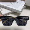 Dior DiorClub Full-Frame Sunglasses, High Version, Featuring Dior Oblique Pattern, Creating a Stylish and Modern Dior Look