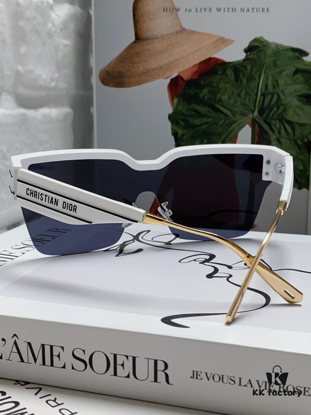 Dior DiorClub Full-Frame Sunglasses, High Version, Featuring Dior Oblique Pattern, Creating a Stylish and Modern Dior Look