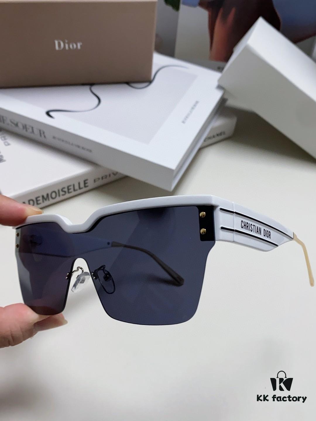 Dior DiorClub Full-Frame Sunglasses, High Version, Featuring Dior Oblique Pattern, Creating a Stylish and Modern Dior Look