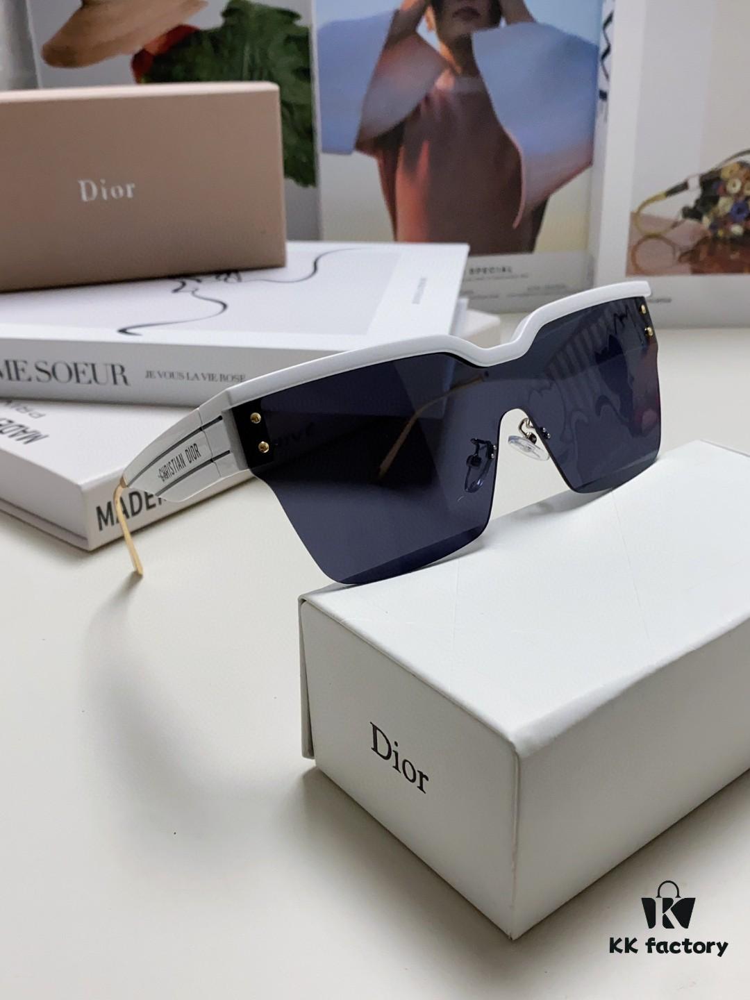 Dior DiorClub Full-Frame Sunglasses, High Version, Featuring Dior Oblique Pattern, Creating a Stylish and Modern Dior Look