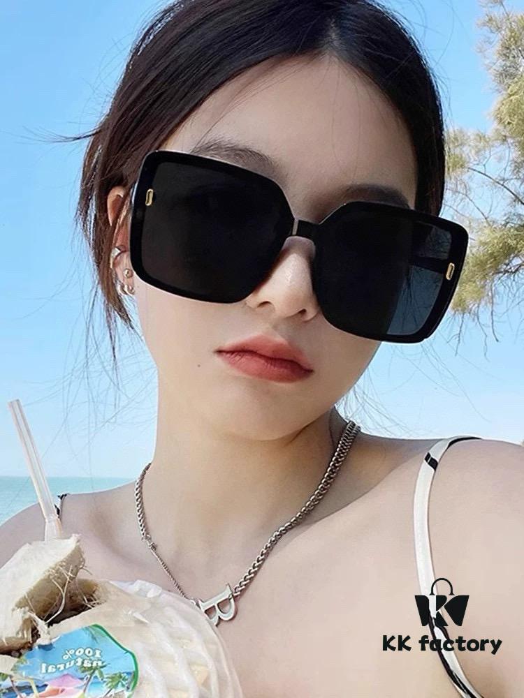DIOR 2025 New Arrival Trendy Fashion Square Frame Sunglasses, Comfortable Fit, Influencer Favorite Women's HD Thick Polarized Sunglasses