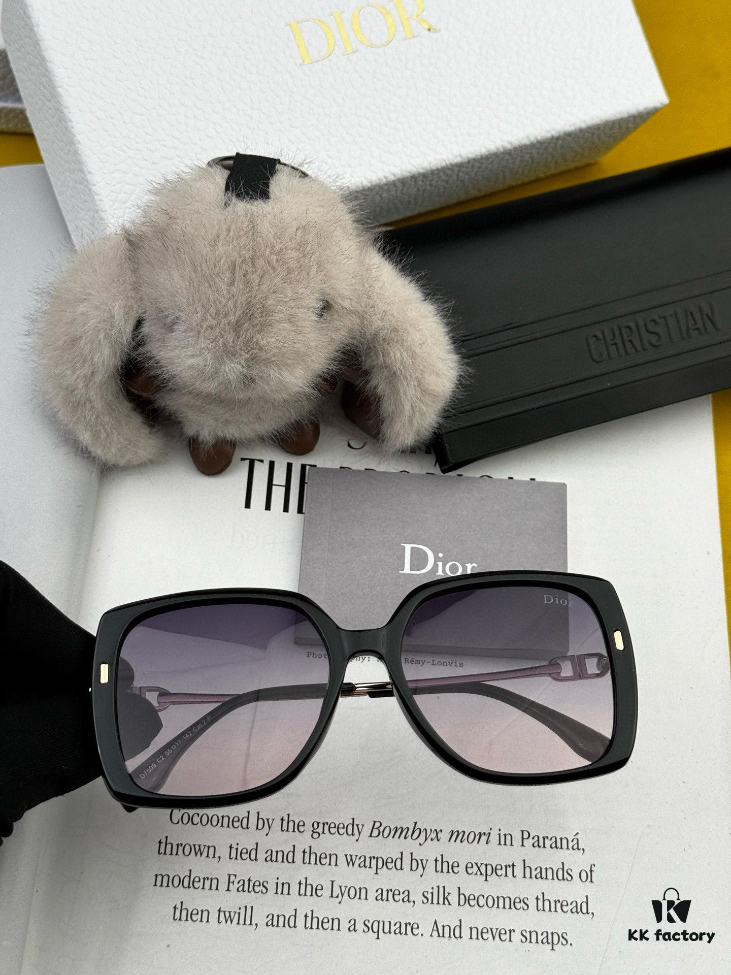 DIOR 2025 New Arrival Trendy Fashion Square Frame Sunglasses, Comfortable Fit, Influencer Favorite Women's HD Thick Polarized Sunglasses