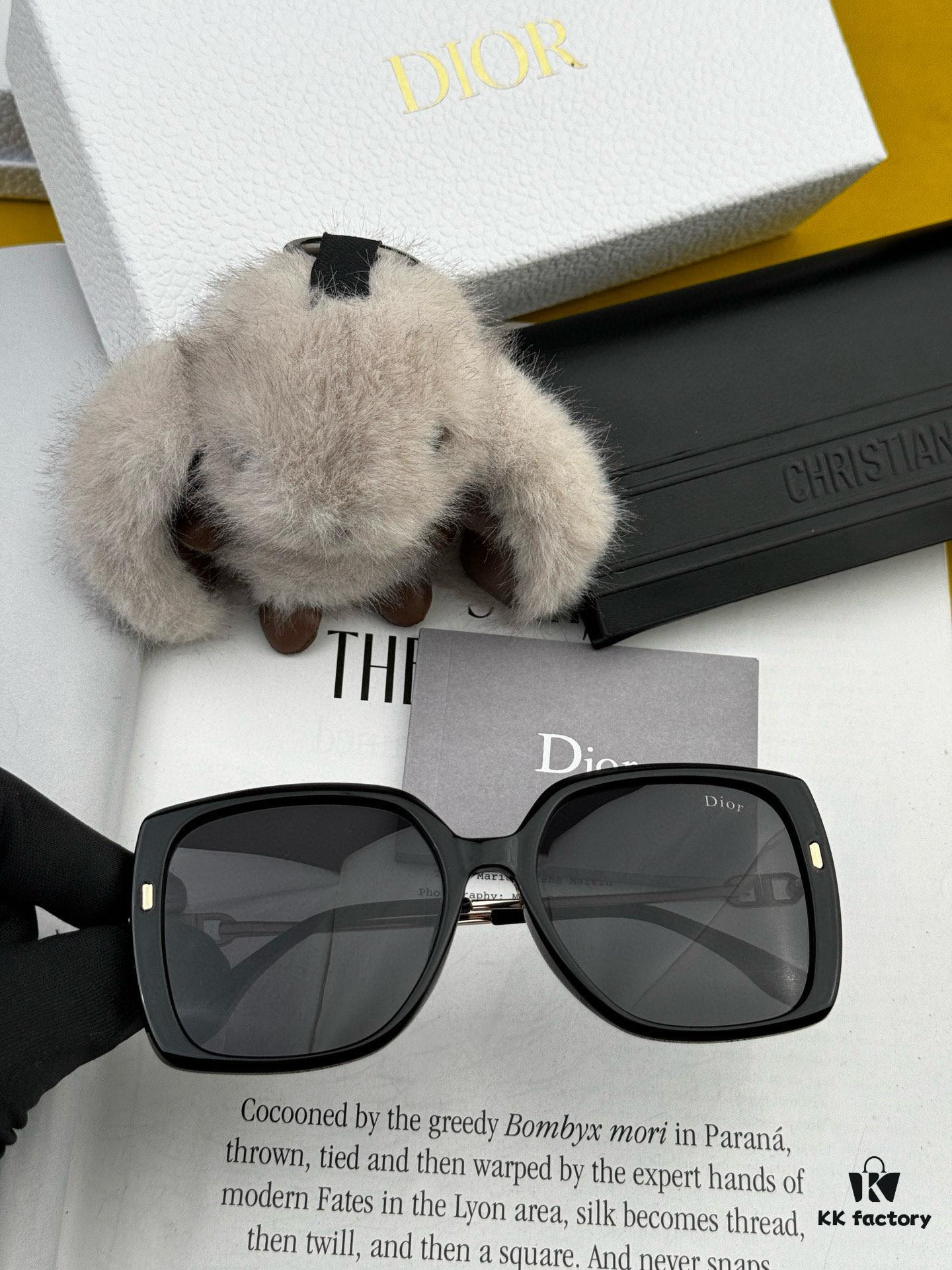 DIOR 2025 New Arrival Trendy Fashion Square Frame Sunglasses, Comfortable Fit, Influencer Favorite Women's HD Thick Polarized Sunglasses