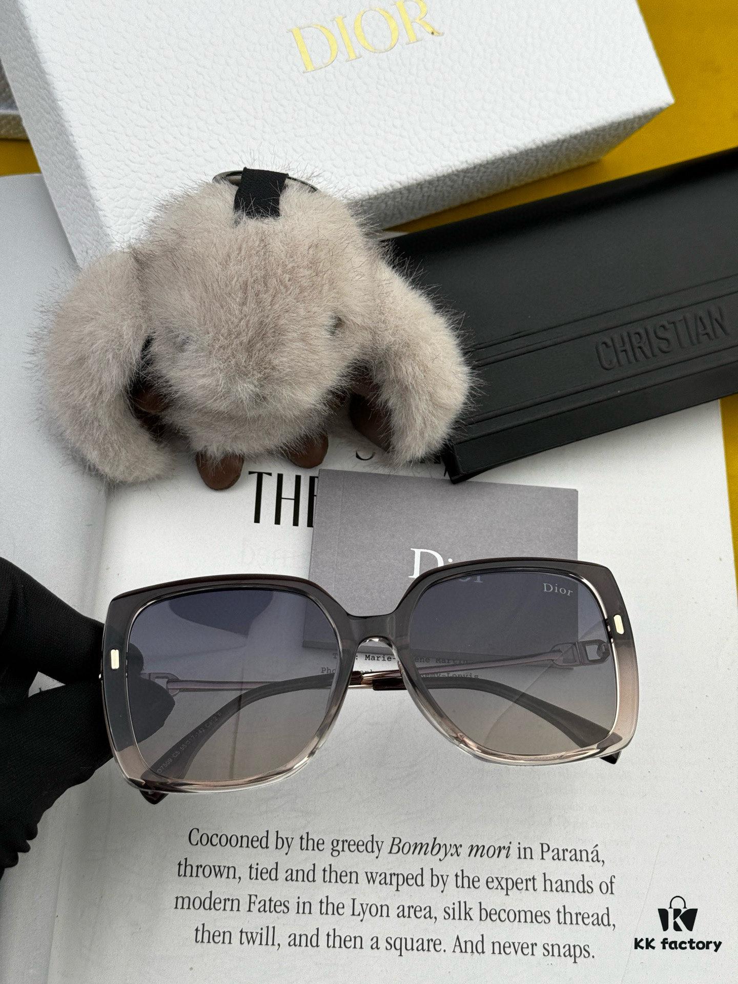 DIOR 2025 New Arrival Trendy Fashion Square Frame Sunglasses, Comfortable Fit, Influencer Favorite Women's HD Thick Polarized Sunglasses