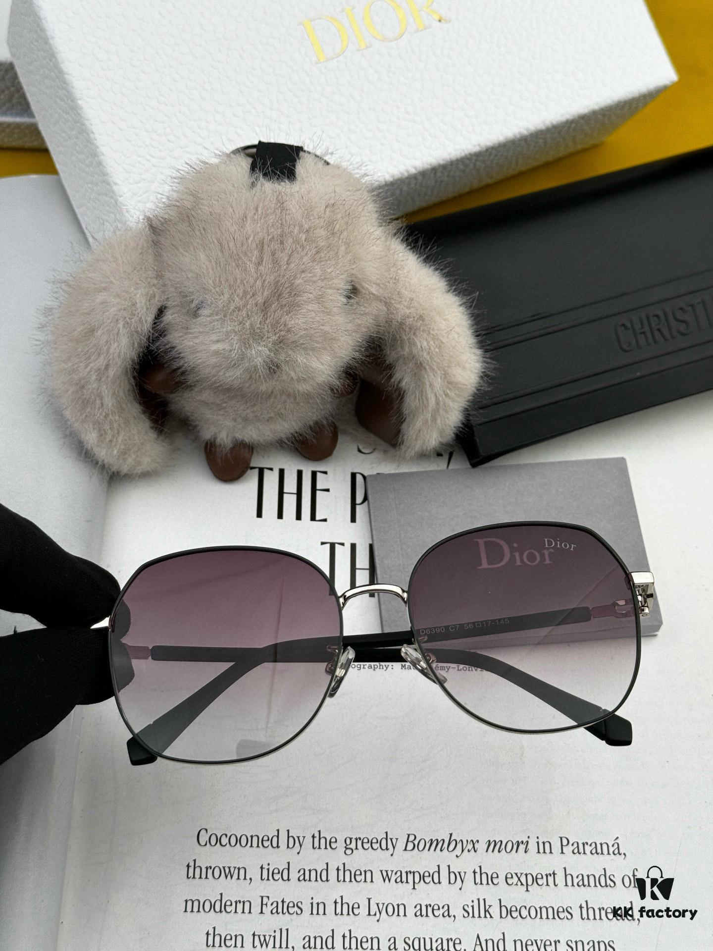 DIOR 2025 New Arrival Trendy Fashion Square Frame Sunglasses, Comfortable Fit, Influencer Favorite Polarized Sunglasses for Women, HD Thickened Lens