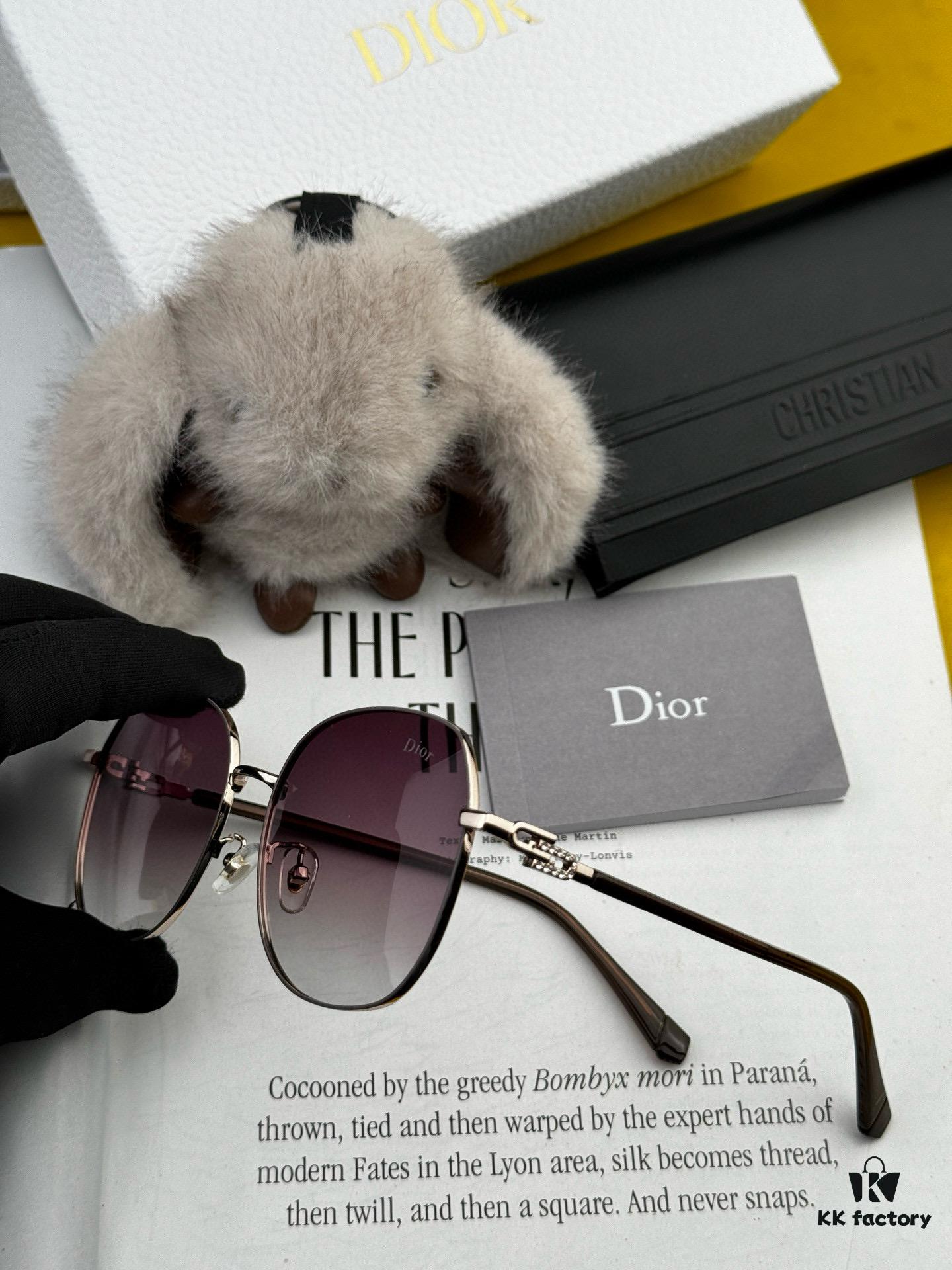 DIOR 2025 New Arrival Trendy Fashion Square Frame Sunglasses, Comfortable Fit, Influencer Favorite Polarized Sunglasses for Women, HD Thickened Lens